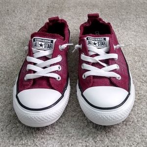 Converse Chuck Taylor Shorline Slip-ons size 8